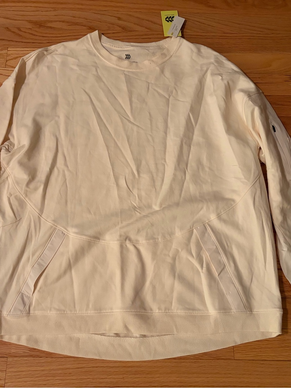 all in motion Cream Crewneck Sweatshirt